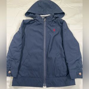 Polo Ralph Lauren Jacket Boys
Hooded Navy Full Zip Fleece Lined